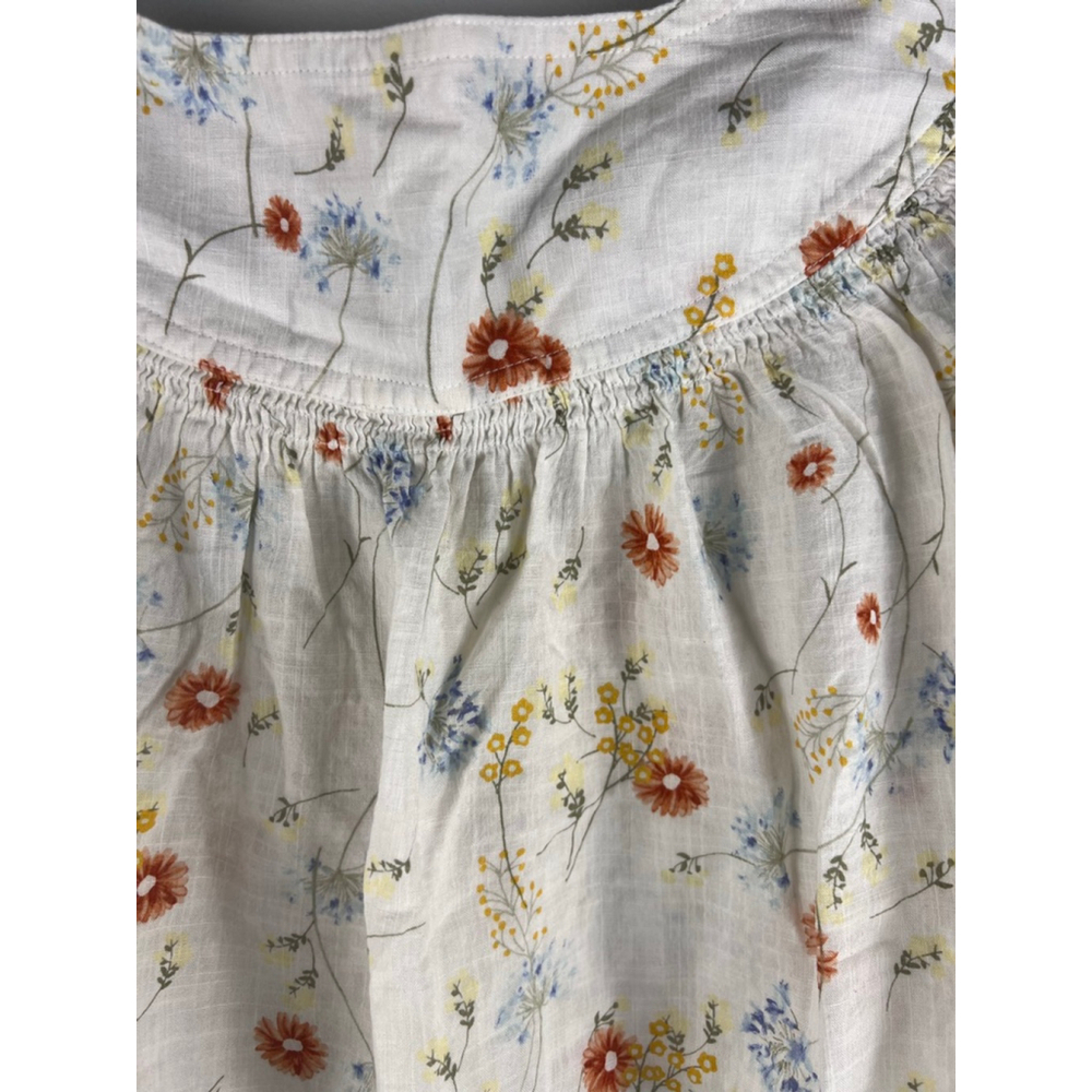Women's ana a new approach White Floral Blouse S boho cottagecore - Picture 5 of 6